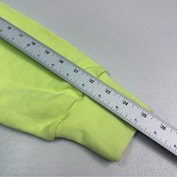 Pistola Lime Green 100% Cotton Crew Neck Sweatshirt Size M - Picture 7 of 7